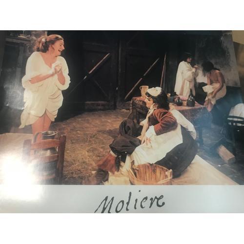 Molière 2eme Époque - Philippe Caubère - Ariane Mnouchkine - Jeu Complet 12 Photos D'exploitation Du Film En Couleur 21,5x27 Cm - 1978
