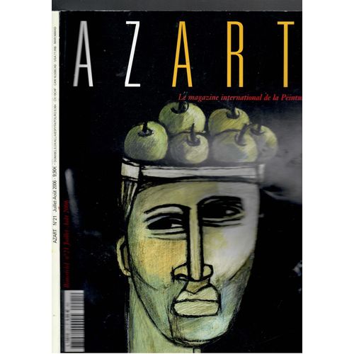 Lot De 5 Revues : Azart Le Magazine International De La Peinture