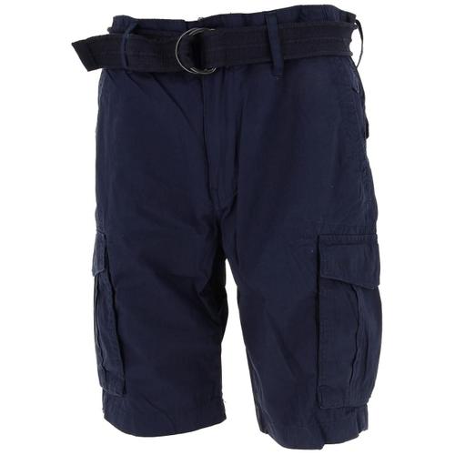 Short Bermuda Petrol Industries Sho500 Navy Short Cargo Bleu Marine / Bleu Nuit