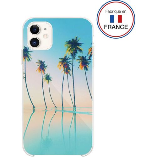 Coque Résine Iphone Xr / 11 Palmiers - Fabriquée En France Bigben