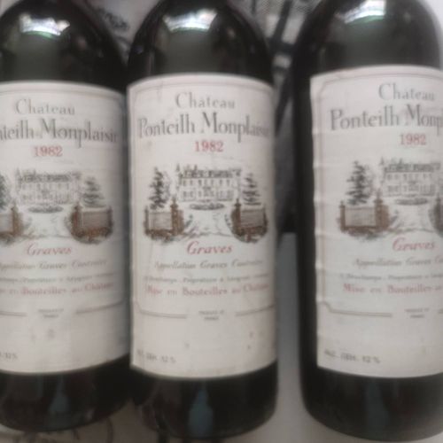 Chateau Ponteilh Monplaisir 1982 En Graves