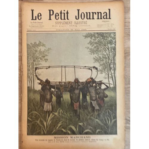 Petit Journal Supplement Illustre (Le) N° 445 Du 28/05/1899