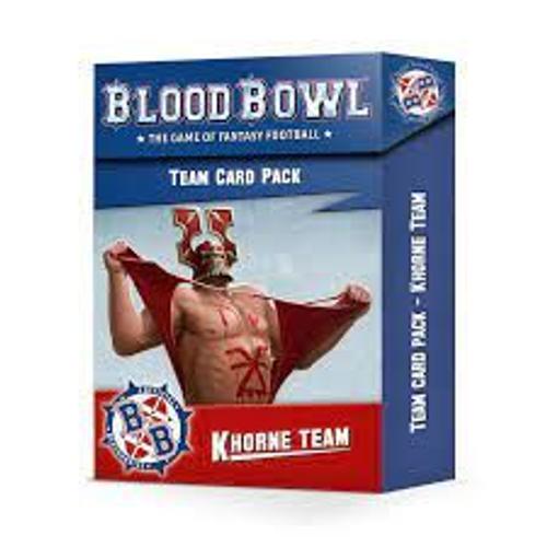Blood Bowl - Seconde Saison : Deck De Cartes Team Khorne
