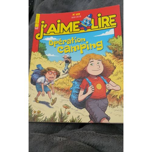 J'aime Lire, Opération Camping. Numéros 499