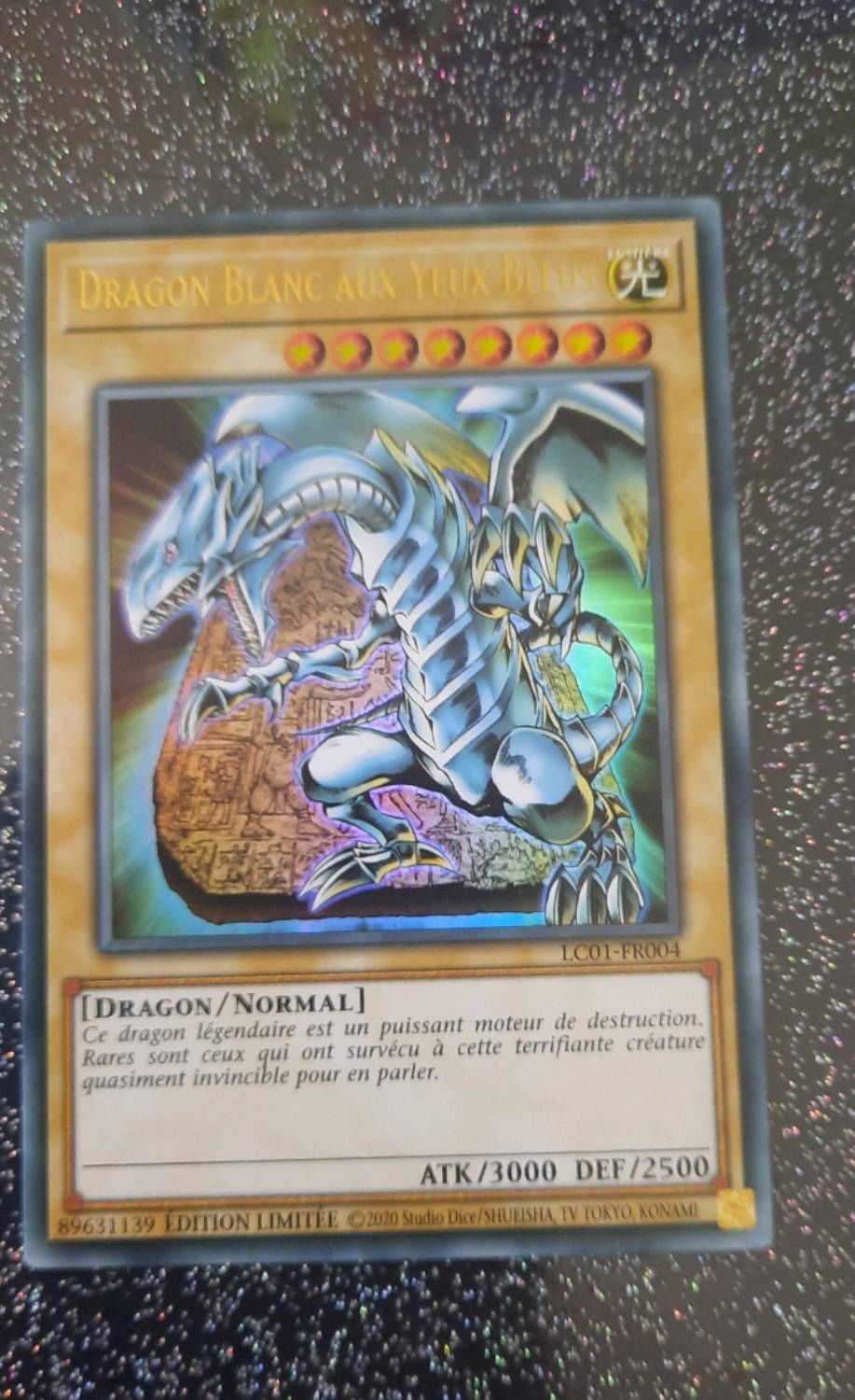 Dragon Blanc Aux Yeux Bleus Lc01-Fr004 Ultra Rare Carte Yu-Gi-Oh