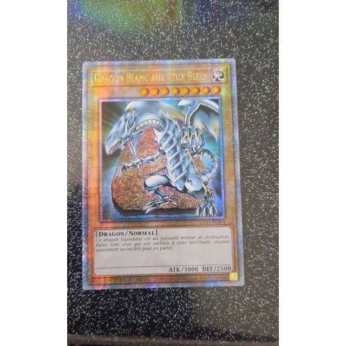 Dragon Blanc Au Yeux Bleu Lc01-Fr004 Holo 25ans