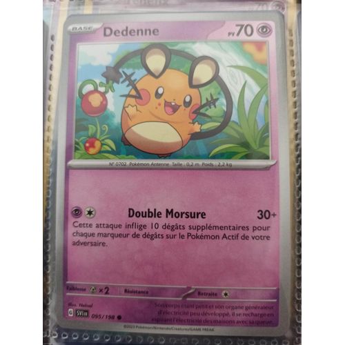 Commune - Pokemon - Écarlate Et Violet De Base - Dedenne 95/198