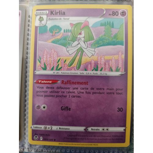 Peu Commune - Pokemon - Tempête Argentée - Kirlia 68/195