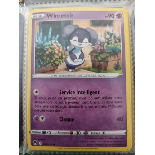 Commune - Pokemon - Tempête Argentée - Wimessir 86/195