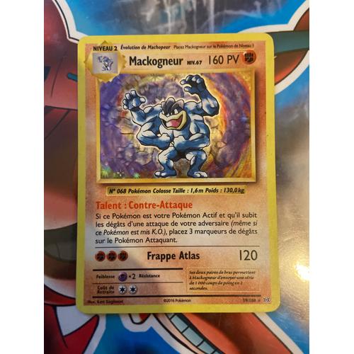 Carte Pokémon Mackogneur Holographique 59/108 Xy Niveau 2