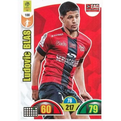 100 Ludovic Blas - En Avant De Guingamp - Panini Adrenalyn Xl Ligue 1 - 2018-2019 Carte Football