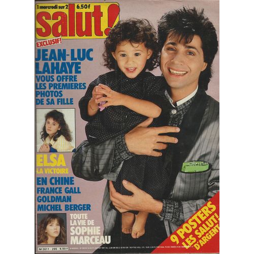 Salut 14/01/1987 Lahaye, Elsa, Status Quo, Desireless, Renaud, Russo, Adjani, Samantha Fox, Renaud, Europe, Stéphanie De Monaco, Gold, France Gall, Berger, Goldman,Sophie Marceau, Rita Mitsouko, Bibie