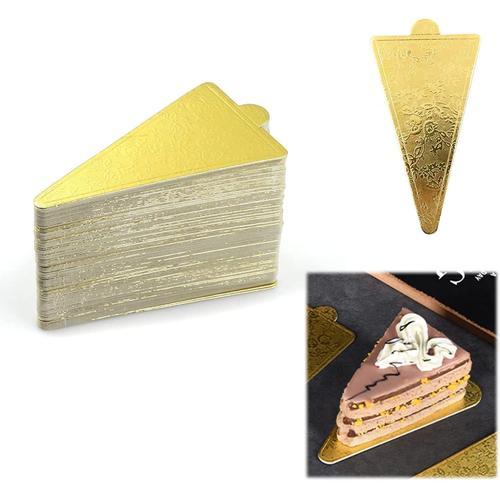 Planches à gâteaux en carton Triangle Mousse Planche à gâteaux En