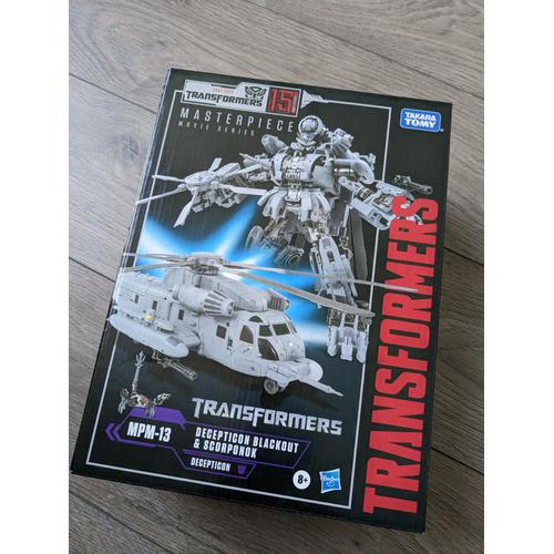 Takara Tomy Transformers Masterpieces - Decepticon Blackout & Scorponok