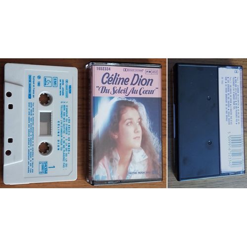 K7 Cassette Tape Audio Céline Dion " Du Soleil Au Coeur "1983 Pathe Marconi