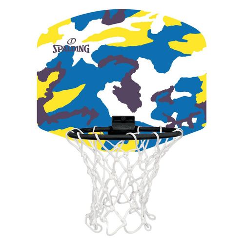 Panneau De Basket-Ball Spalding Camo Micro Mini Backboard Set Bleu Moyen