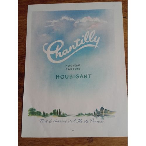 Publicité De Presse Authentique Années 1950/1960 Parfum Houbigant
