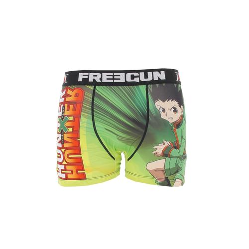 Sous Vêtement Boxer Freegun Boxer Homme En Microfibre Vert