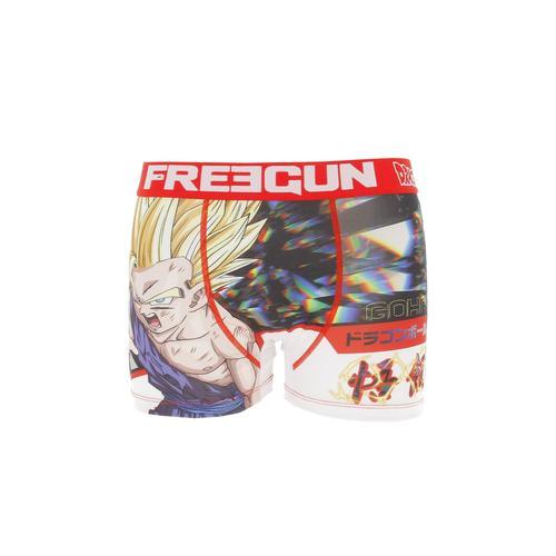 Sous Vêtement Boxer Freegun Boxer Homme En Microfibre Rouge