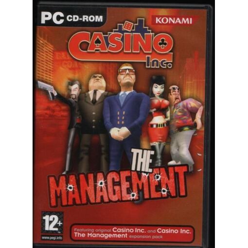 Casino Inc + Expansion Pack The Management - Konami, PC Français, Avec Notice, Bon état