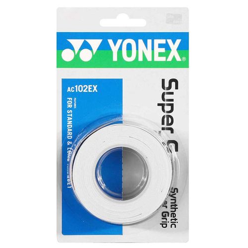 Grip Raquette De Badminton Yonex Surgrip Yonex 102ex Blanc