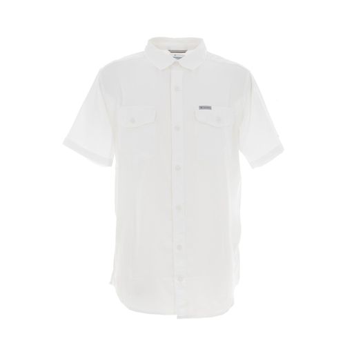 Chemise Manches Courtes Columbia Utilizer Ii Solid Short Sleeve Shirt Blanc