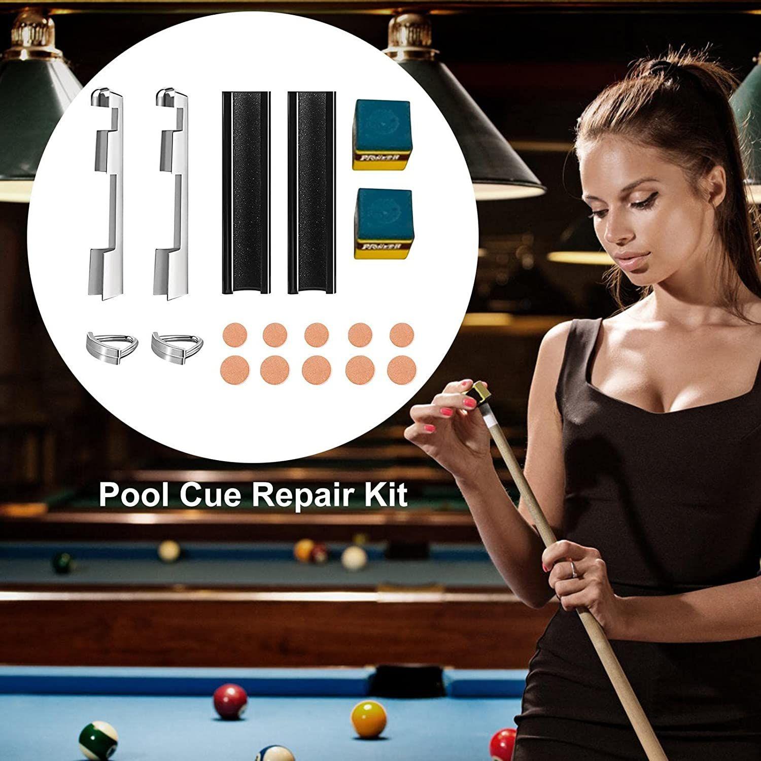 Kit de rparation de Pointe de Queue de Billard, 16 pices/E... - 3