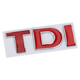 Convient Pour Autocollant De Voiture 3d En Métal Pour Vw Golf Jetta Passat Mk4 Mk5 Mk6 Tdi Logo Turbo Moulage Par Injection Directe Insigne De Décalcomanie