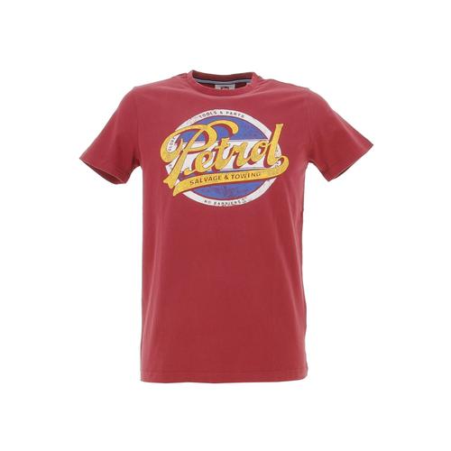 Tee Shirt Manches Courtes Petrol Industries Boys T-Shirt Ss Classic Print Marron