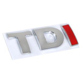 3D Métal TURBO Autocollant de voiture turbocompressé Logo Emblème Badge  Décalcomanies de style de voiture
