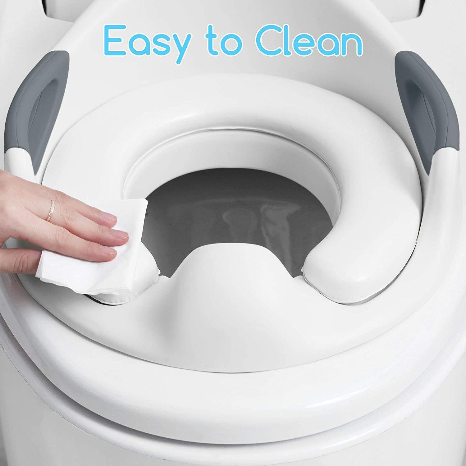 Anneau Réducteur WC Enfant Pliable – Antidérapant, Avec Sac, Pour Apprentissage De La Propreté