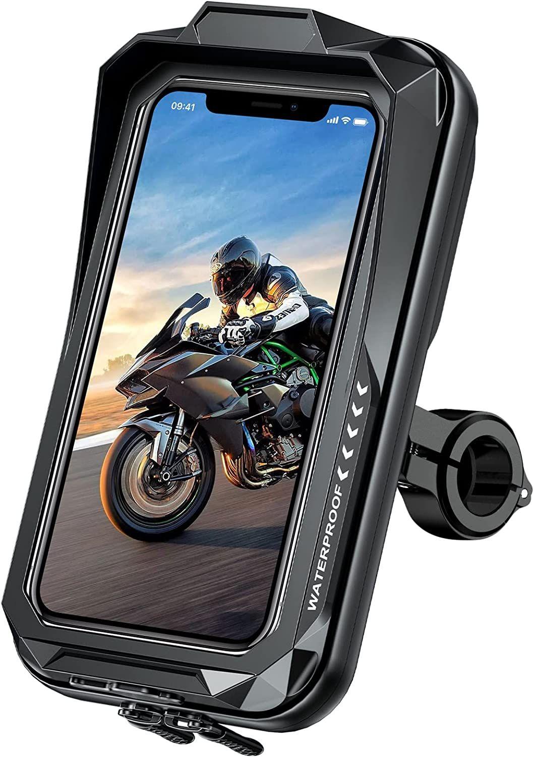 Acheter 1 ensemble Durable Rotation de 360 ​​degrés avec interrupteur  support de téléphone de moto support de vélo accessoires mobiles