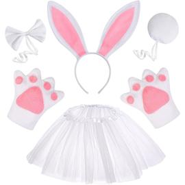 Robe Tutu de lapin de Pâques pour filles Bandeau de lapin Costume
