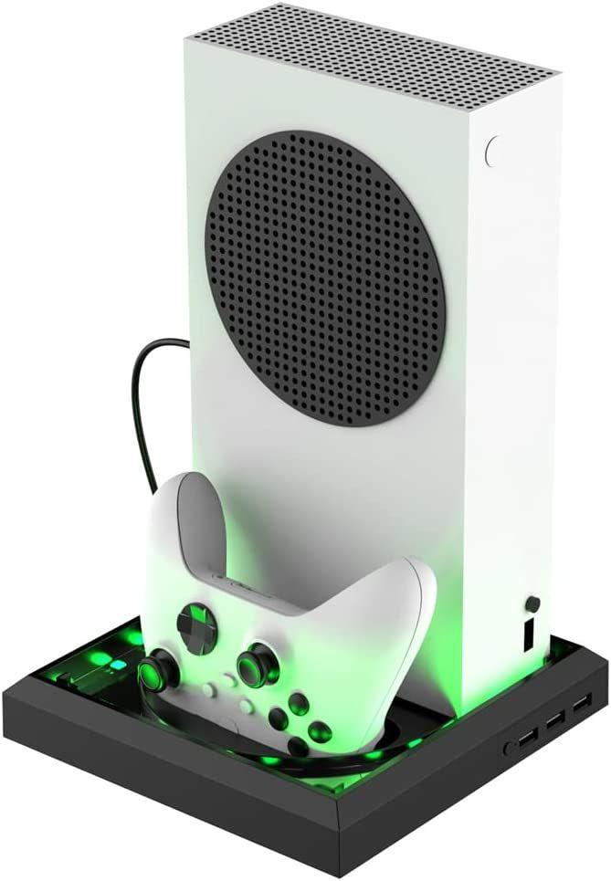 Support Vertical Compatible avec Xbox Series S, Ventilateur de