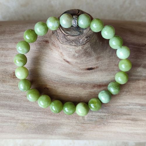 Bracelet Pierres Naturelles - Jade - Fabriqué En France