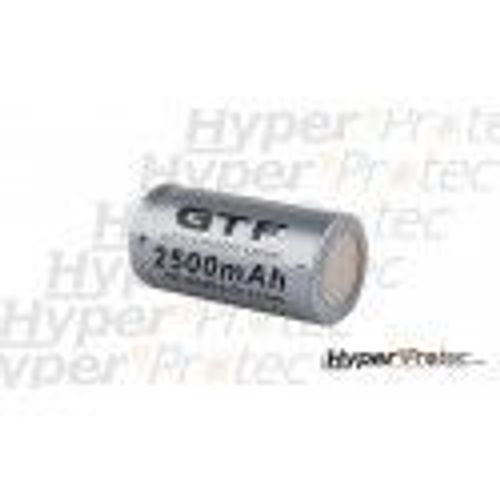 Batterie CR123A (16340) Li-ion de 2500 mAh