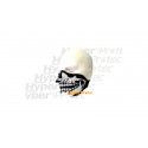 Bas De Masque De Protection Néoprène Tête De Mort