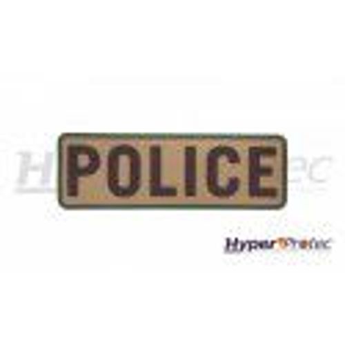 Patch Airsoft Police Couleur Tan