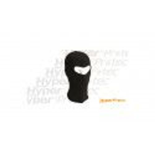 Cagoule Hood Ouverte Fine Nervurée Noire