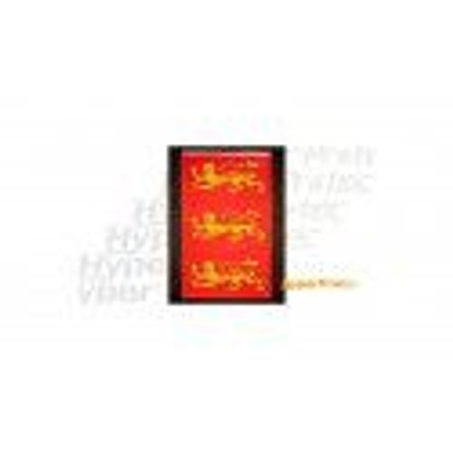 Drapeau Normand Richard Coeur De Lion Rouge Et Jaune Léopards