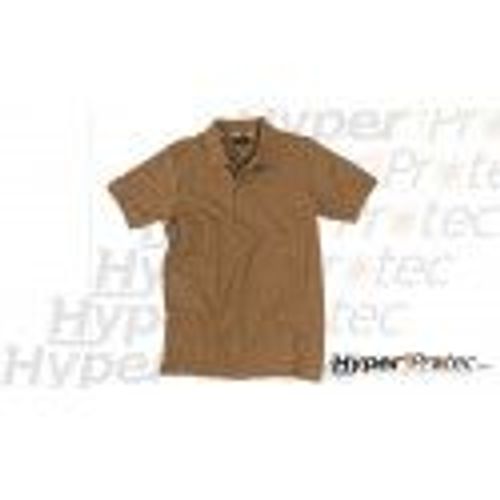 Polo Miltec Pikee En Couleur Coyote, Taille Aux Choix