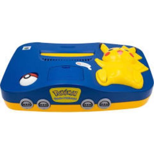 Nintendo 64 Édition Limitée Pikachu