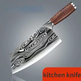 SHAN ZU Couteau Japonais de Chef 20cm, Couteau Damas Couteau de