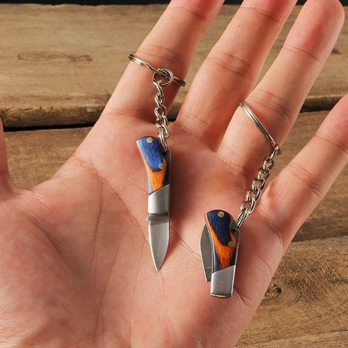 Couteau Pliant Portable Jefolding, Mini Autodéfense, Pique Nique De Voyage, Camping Aleaver, Coupe Boîte À Fruits, Cadeau Domestique, 1pc, 3styles