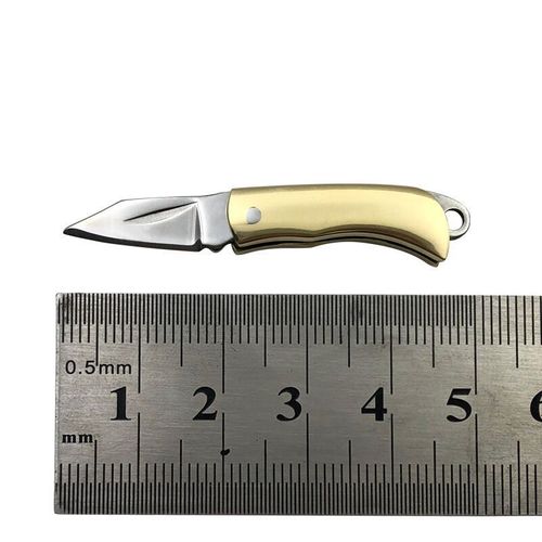 4b - Couteau Pliant Portable Jefolding, Mini Autodéfense, Pique Nique De Voyage, Camping Aleaver, Coupe Boîte À Fruits, Cadeau Domestique, 1pc, 3styles
