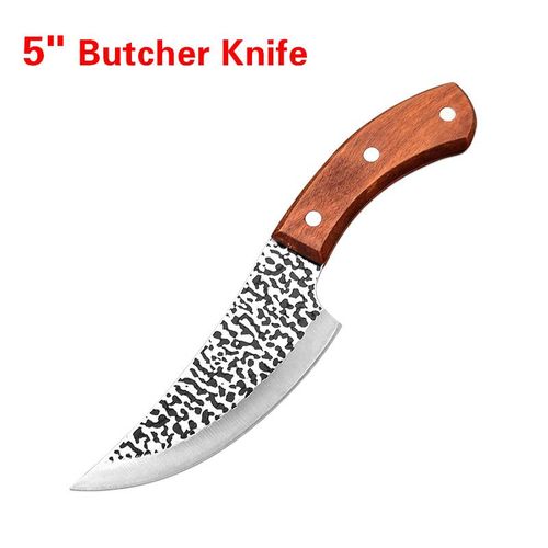 Couteau11 - Santoku Couteau De Chef En Acier Inoxydable 5cr15, Outils De Cuisine, Couteau À Pain, Couperet À Viande, Ciseaux Utilitaires Puissants Pour Poulet