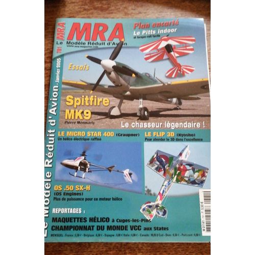 Mra - Le Modèle Réduit D'avion - Numéro 781 / Spitfire Mk9