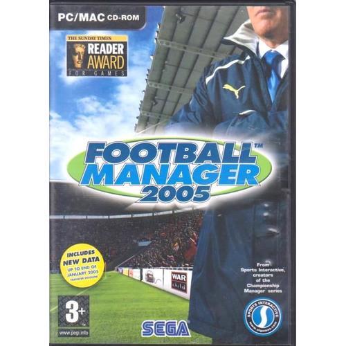 Football Manager 2005 (Sega) Cd-Rom Pour Pc/Mac