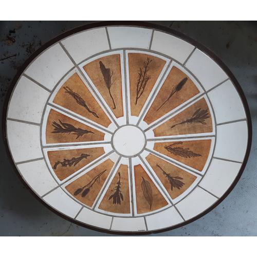 Table Basse Ovale En Céramique De R-Capron