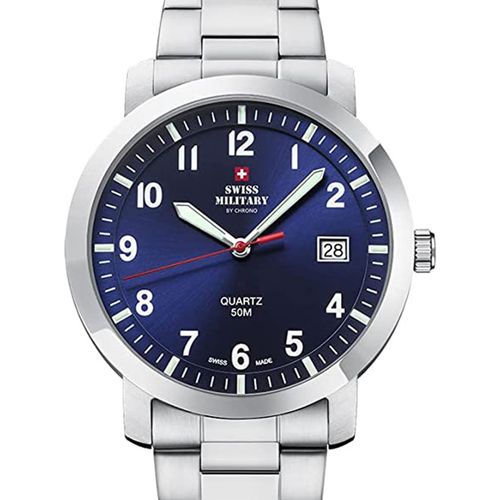 Mens Watch Swiss Military Sm34083.09, Quartz, 40mm, 5atm